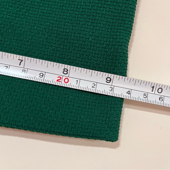 Vintage 1970 ILGWU forest green Brass buttons Wide Collar Polyester PantSuit - Picture 13 of 16